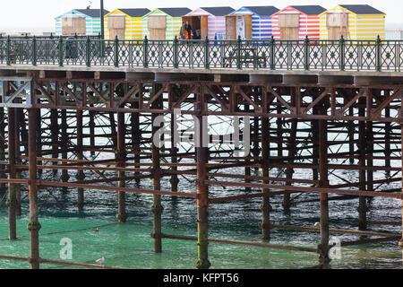 Hastings pier, Hastings, Regno Unito Foto Stock