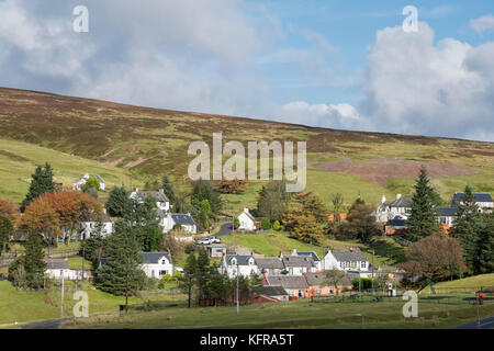 Wanlockhead, Scotlands villaggio più alto. Dumfries and Galloway, Scottish Borders, Scozia. Foto Stock