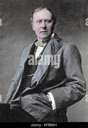 Herbert Beerbohm Tree - ritratto. Attore inglese e direttore di teatro, 17 Dicembre 1852 - 2 luglio 1917. Foto Stock