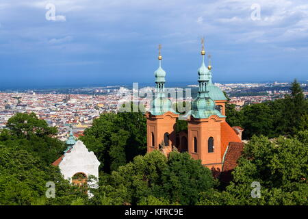 Chiesa di San Lorenzo da dientzerhofer, Praga, Repubblica ceca Foto Stock