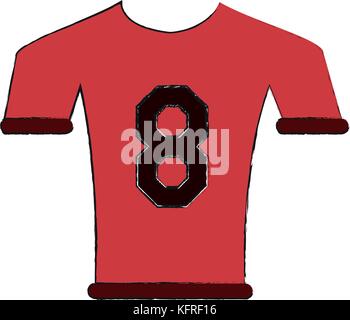 Il football americano relativa icona immagine Illustrazione Vettoriale