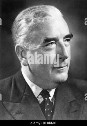 Sir Robert gordon menzies, (20 dicembre 1894 - 15 maggio 1978), il primo ministro dell'Australia dal 1939 al 1941 e di nuovo dal 1949 al 1966 Foto Stock