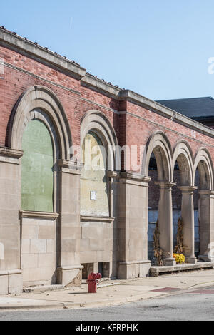 Edifici presso il Pullman sito storico dello stato. Foto Stock