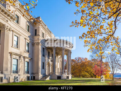 Vanderbilt Mansion National Historic Site, Hyde Park, nello Stato di New York, Stati Uniti d'America Foto Stock