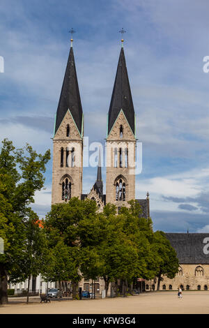 Halberstadt San Martini Foto Stock