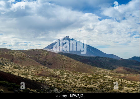 Pico del Teide visualizza Foto Stock