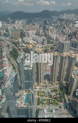 Edifici di HongKong Foto Stock