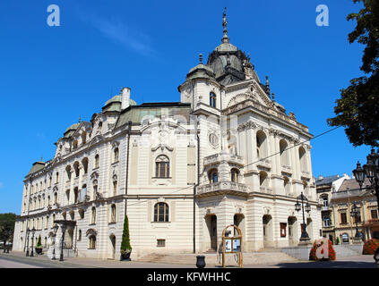 Kosice teatro di stato nel centro della città di Kosice, Slovacchia Foto Stock