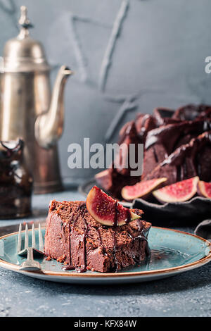 Gingerbread bundt cake Foto Stock