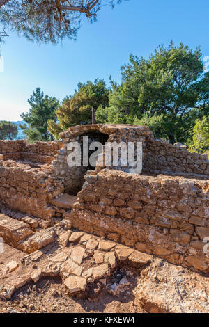 Fortezza di San Giovanni, Šibenik, Šibensko-Kninska, Dalmazia, Croazia, Europa. Foto Stock