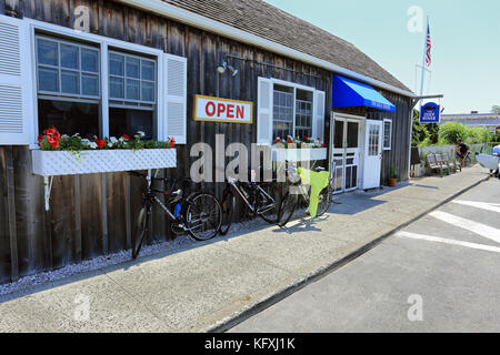 Il Dock House Restaurant Sag Harbor Long Island New York Foto Stock