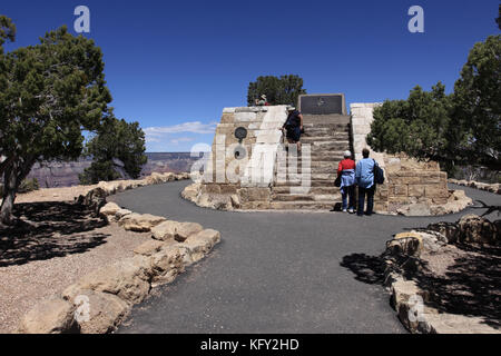 Punto di Powell Il Parco Nazionale del Grand Canyon Arizona USA Foto Stock