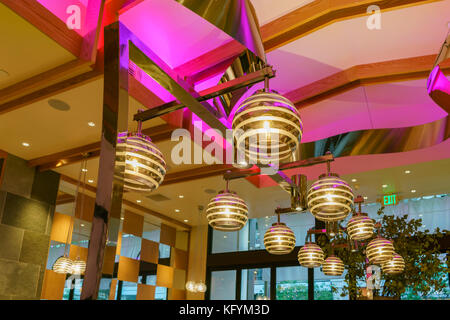 Glendale, Ott 28: vista interna di un ristorante di noodle il Ott 28, 2017 a Glendale, Los Angeles, california, Stati Uniti Foto Stock