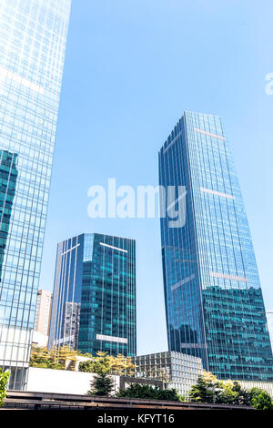 Architettura urbana a Guangzhou, Guangdong Foto Stock