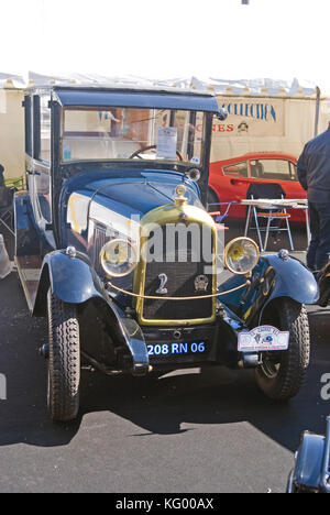 11 MARZO: MONACO MOTOR LEGEND 2012. Fiera internazionale per collezionisti e professionisti di auto d'epoca. Citroen B14F 1927 Foto Stock