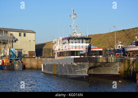 Bull bay classe dnv wind farm nave di sostegno a Banbury Foto Stock