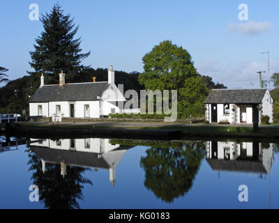 canale Crinan Foto Stock