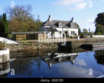 canale Crinan Foto Stock