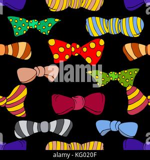 Motivo senza cuciture di una fascetta colorata. Illustrazione vettoriale Illustrazione Vettoriale