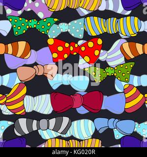 Motivo senza cuciture di una fascetta colorata. Illustrazione vettoriale Illustrazione Vettoriale
