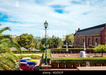 Adelaide, Australia - 16 gennaio 2016: Chateau Tanunda cantina visto dall ingresso principale. è stato stabilito in 1890 nella Barossa Valley e immesso Foto Stock