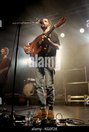 Nick Mulvey si esibisce dal vivo alla Liverpool O2 Academy con: Nick Mulvey dove: Liverpool, Regno Unito quando: 01 ottobre 2017 Credit: Sakura/WENN.com Foto Stock