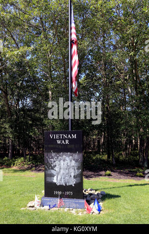 Il Viet Nam War Memorial Calverton Cimitero Nazionale di Long Island New York Foto Stock