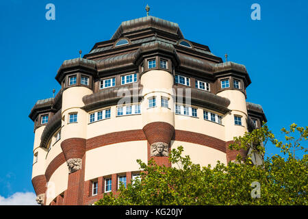 Mönchengladbach, Renania settentrionale-Vestfalia, Germania : Wasserturm Foto Stock