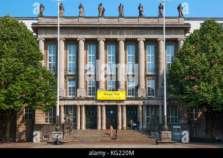 Wuppertal, Renania settentrionale-Vestfalia, Germania : Rathaus Barmen. Foto Stock