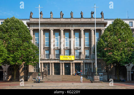 Wuppertal, Renania settentrionale-Vestfalia, Germania : Rathaus Barmen. Foto Stock