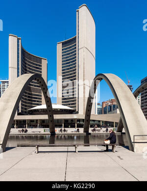 Toronto, Ontario, Canada : Municipio Kanada Foto Stock