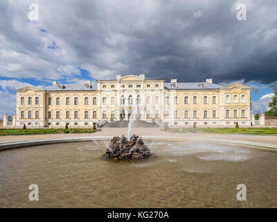 Rundale Palace, Lettonia, Stati baltici, Europa Foto Stock