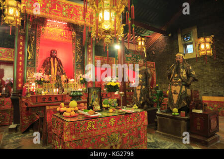 Pak Tai Temple, costruito nel 1863, Wan Chai, Hong Kong Island, Hong Kong, Cina, Asia Foto Stock