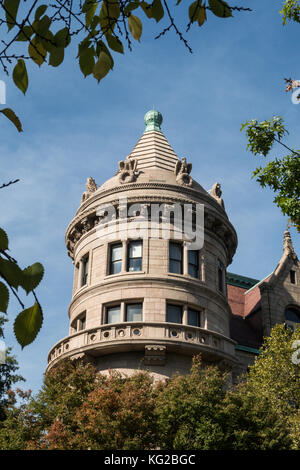 Il Museo Americano di Storia Naturale a New York, Stati Uniti d'America Foto Stock