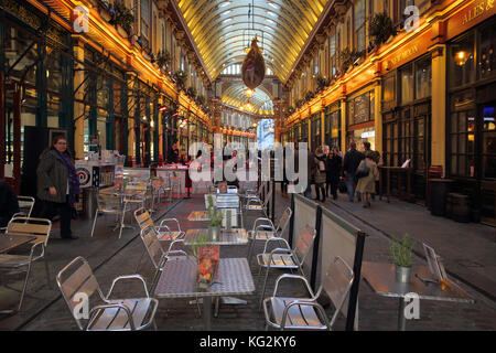 Mercato leadenhall Londra Foto Stock