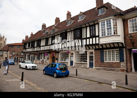 St William's College di York fondata nel 1460 Foto Stock