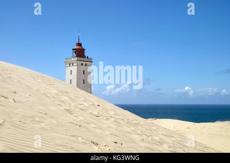 La Danimarca,lonstrup,Rubjerg Knude faro Foto Stock