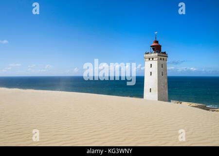 La Danimarca,lonstrup,Rubjerg Knude faro Foto Stock