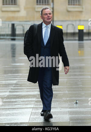 Peter Whittle ukip assiste la BBC andrew marr show alla BBC Studios di Londra, 26 febbraio 2017 Foto Stock