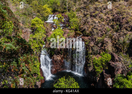 Le cascate Florence sul Florence Creek, il Litchfield National Park, Northern Territory, Australia. Foto Stock