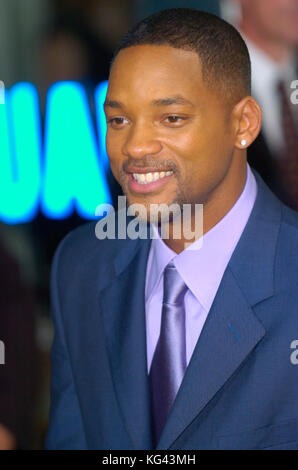 Will Smith, Io Robot premiere del film, Londra 2004, London , Regno Unito, Inghilterra Foto Stock