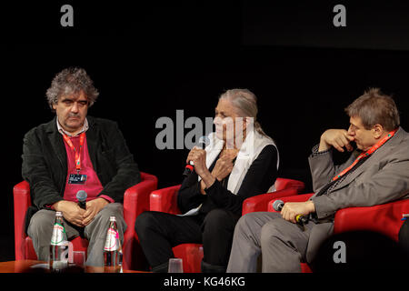 Roma, Italia. 2° Nov, 2017. Vanessa Redgrave incontra il pubblico durante il XII Roma Film Fest presso Auditorium Parco della Musica il 2 novembre 2017 a Roma, Italia. Credito: Polifoto/Alamy Live News Foto Stock