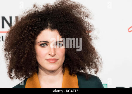 Roma, Italia. 5 Novembre, 2017. Roma, Italia. 04 Nov, 2017. Photocall del luogo con tutto il cast durante il XII Roma Film Fest Credito: Silvia Gerbino/Alamy Live News Credito: Silvia Gerbino/Alamy Live News Foto Stock