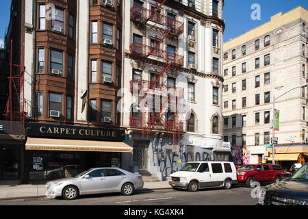 Broome Street, Little Italy, Manhattan, New York, USA, America Foto Stock