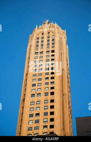 Hotel Waldorf Astoria, grattacielo, Midtown Manhattan, New York, USA, America Foto Stock