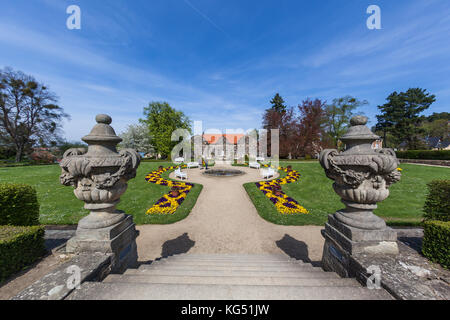 Landschaftspark kleines Schloss Blankenburg Harz Foto Stock