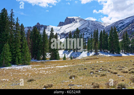 Wheeler picco nel Parco nazionale Great Basin, baker, nevada Foto Stock
