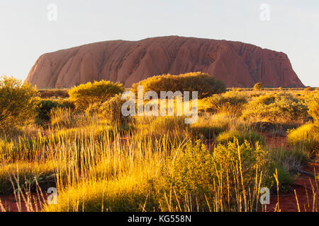 Ayres rock, Red Centre, australia Foto Stock