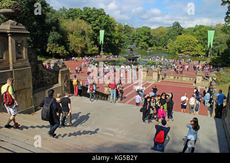 Il central park di new york Foto Stock