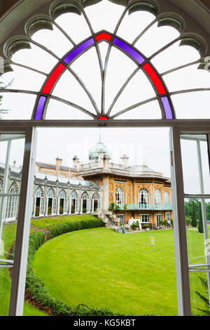 Inghilterra, Cotswolds, Gloucestershire, sezincote, sezincote house Foto Stock